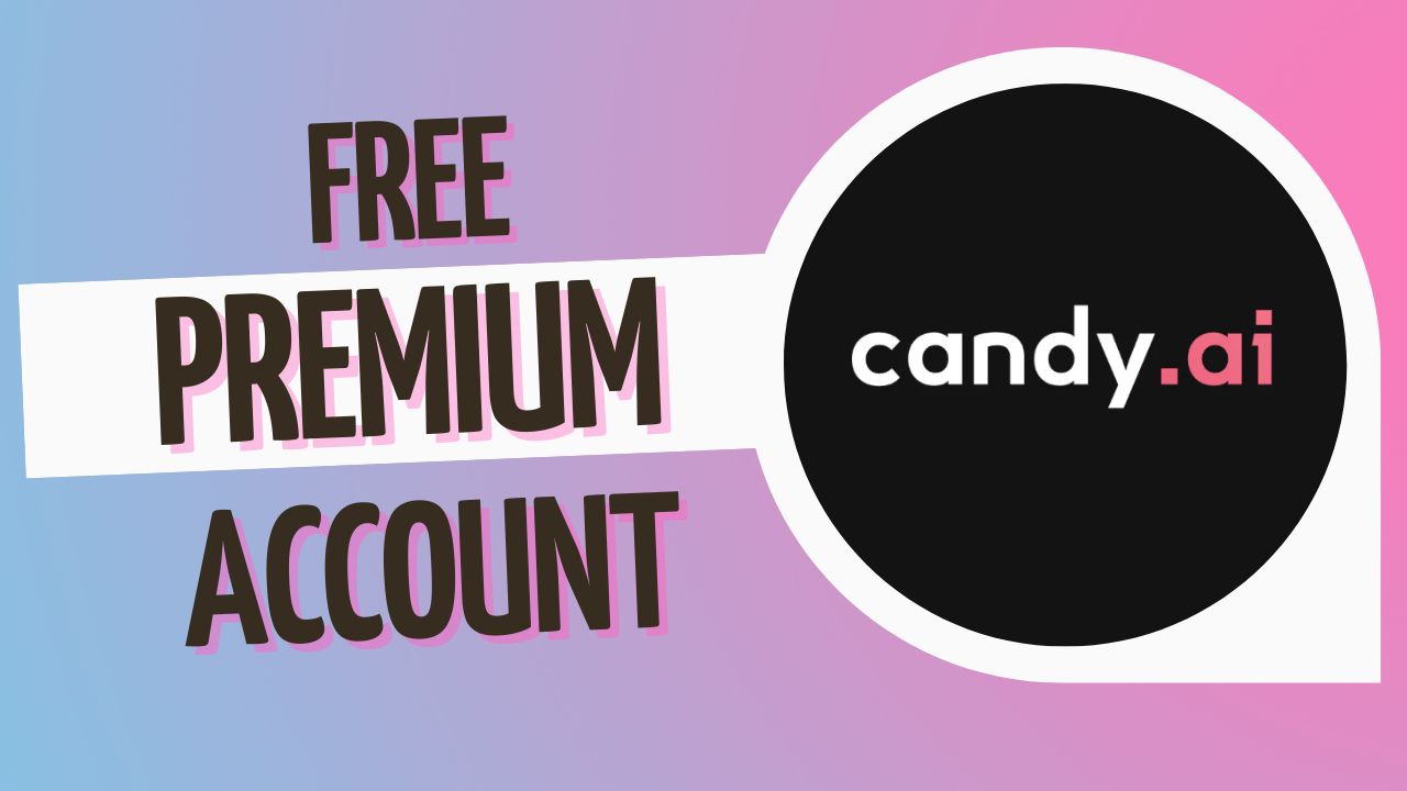 Candy.ai free premium account signup interface.